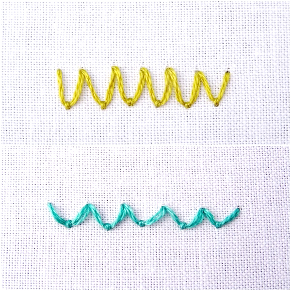 Fly Stitch Embroidery Tutorial