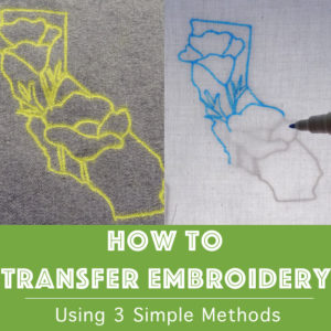 How to Transfer Embroidery