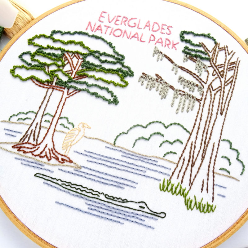 National Parks Archives - Wandering Threads Embroidery