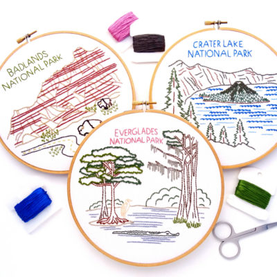 Another National Park Hand Embroidery Patterns ebook