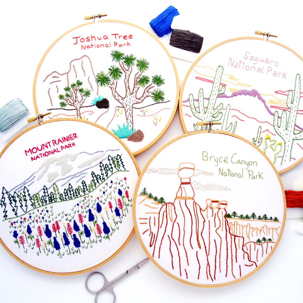 Another National Park Hand Embroidery Patterns ebook