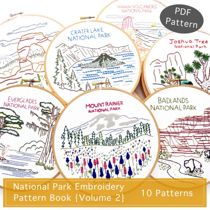 National Parks Archives Wandering Threads Embroidery