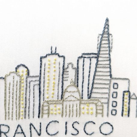 san-francisco-city-skyline-hand-embroidery-pattern