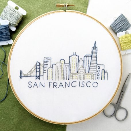 san-francisco-city-skyline-hand-embroidery-pattern