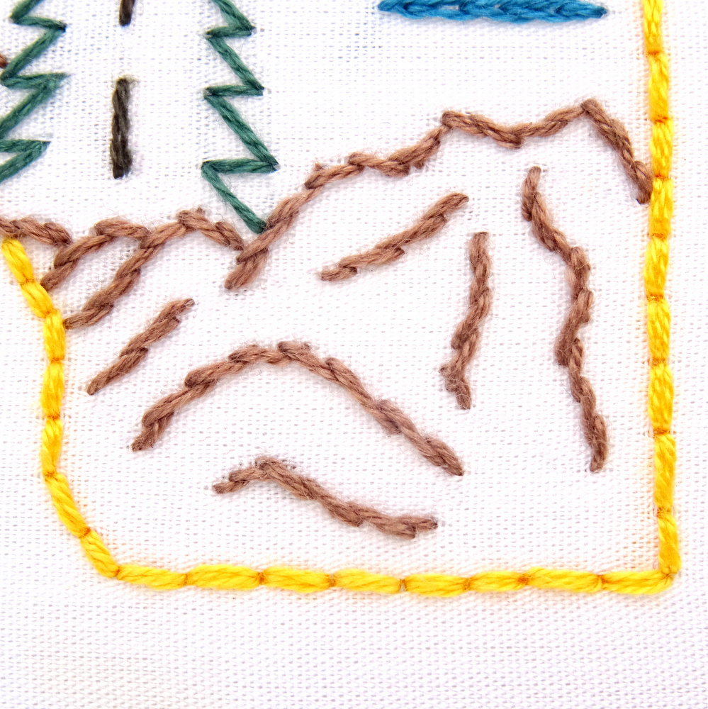 Alberta Hand Embroidery Pattern