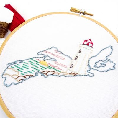 Nova Scotia Hand Embroidery Pattern