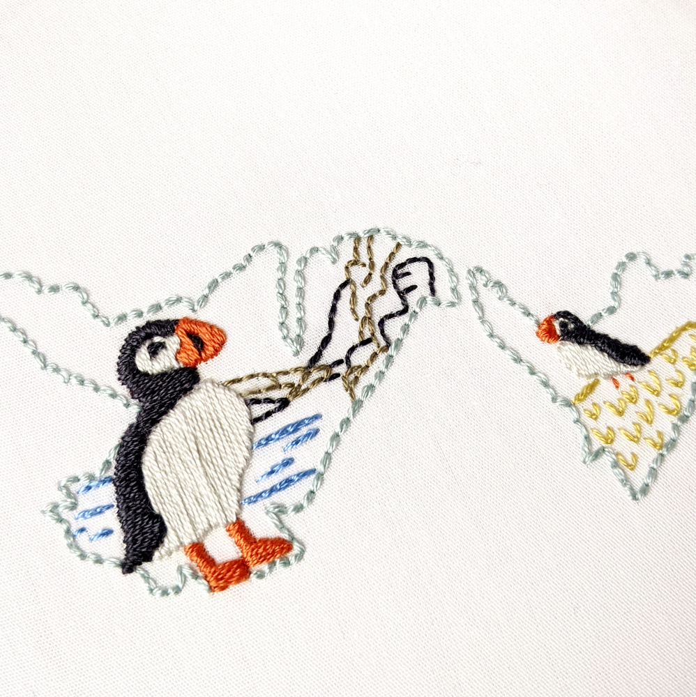 Newfoundland & Labrador Hand Embroidery Pattern