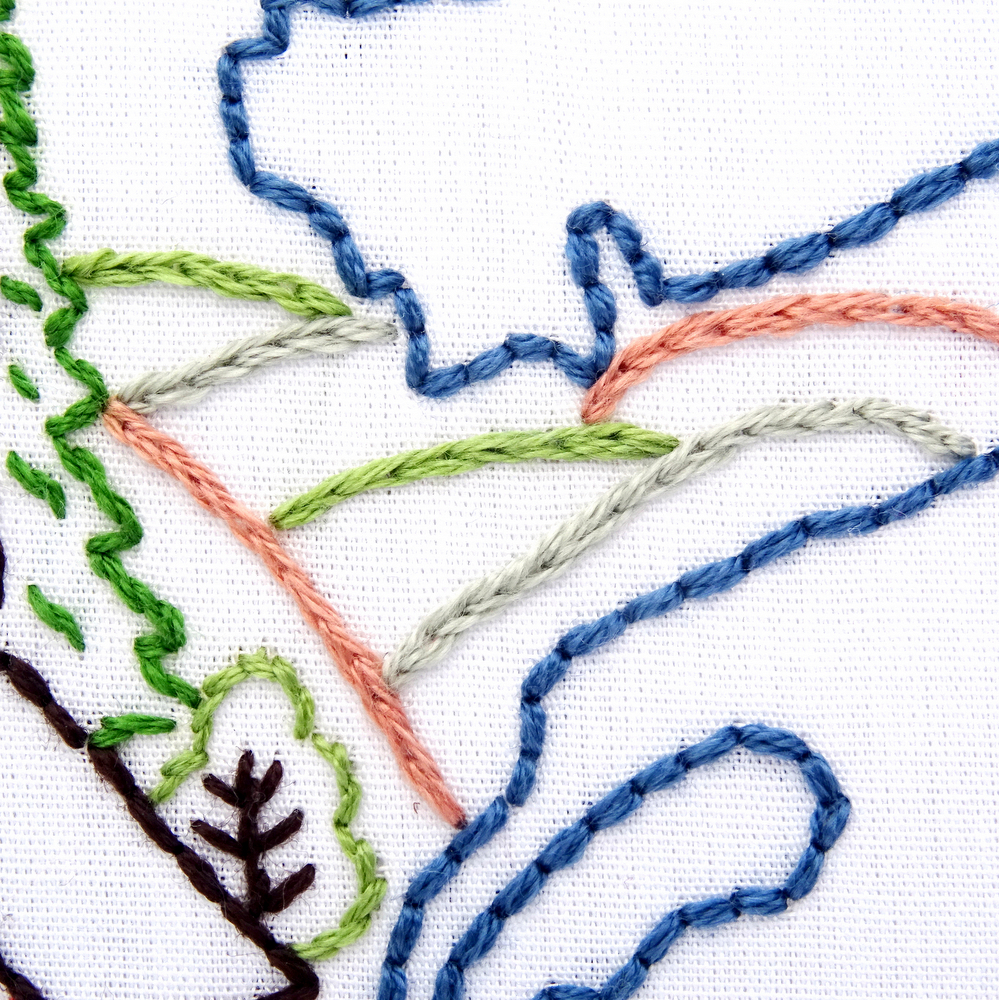 Quebec Hand Embroidery Pattern