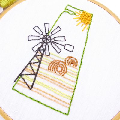 Saskatchewan Hand Embroidery Pattern