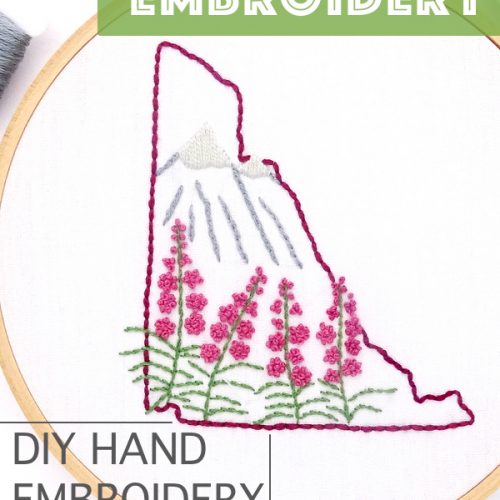 Yukon Hand Embroidery Pattern Wandering Threads Embroidery