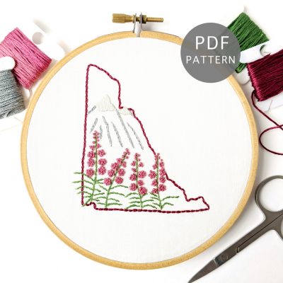 Yukon Hand Embroidery Pattern