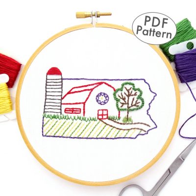 Pennsylvania Hand Embroidery Pattern