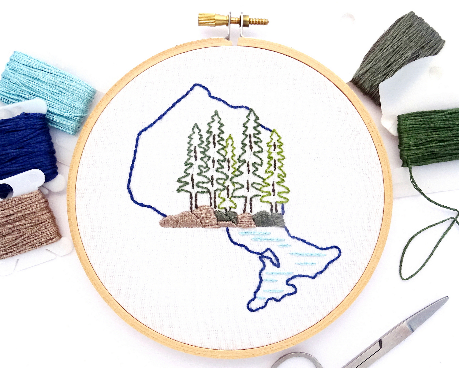 How to use Stick & Stitch Embroidery Transfer Paper - Wandering