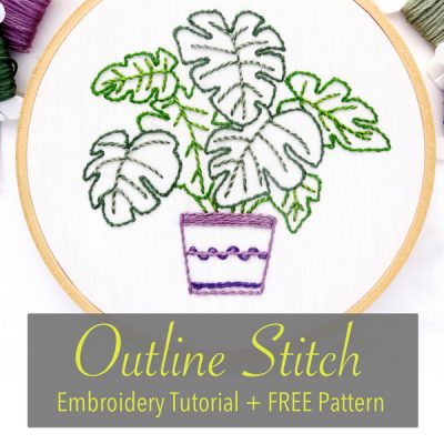 How To Transfer An Embroidery Pattern With Label Paper And A Home