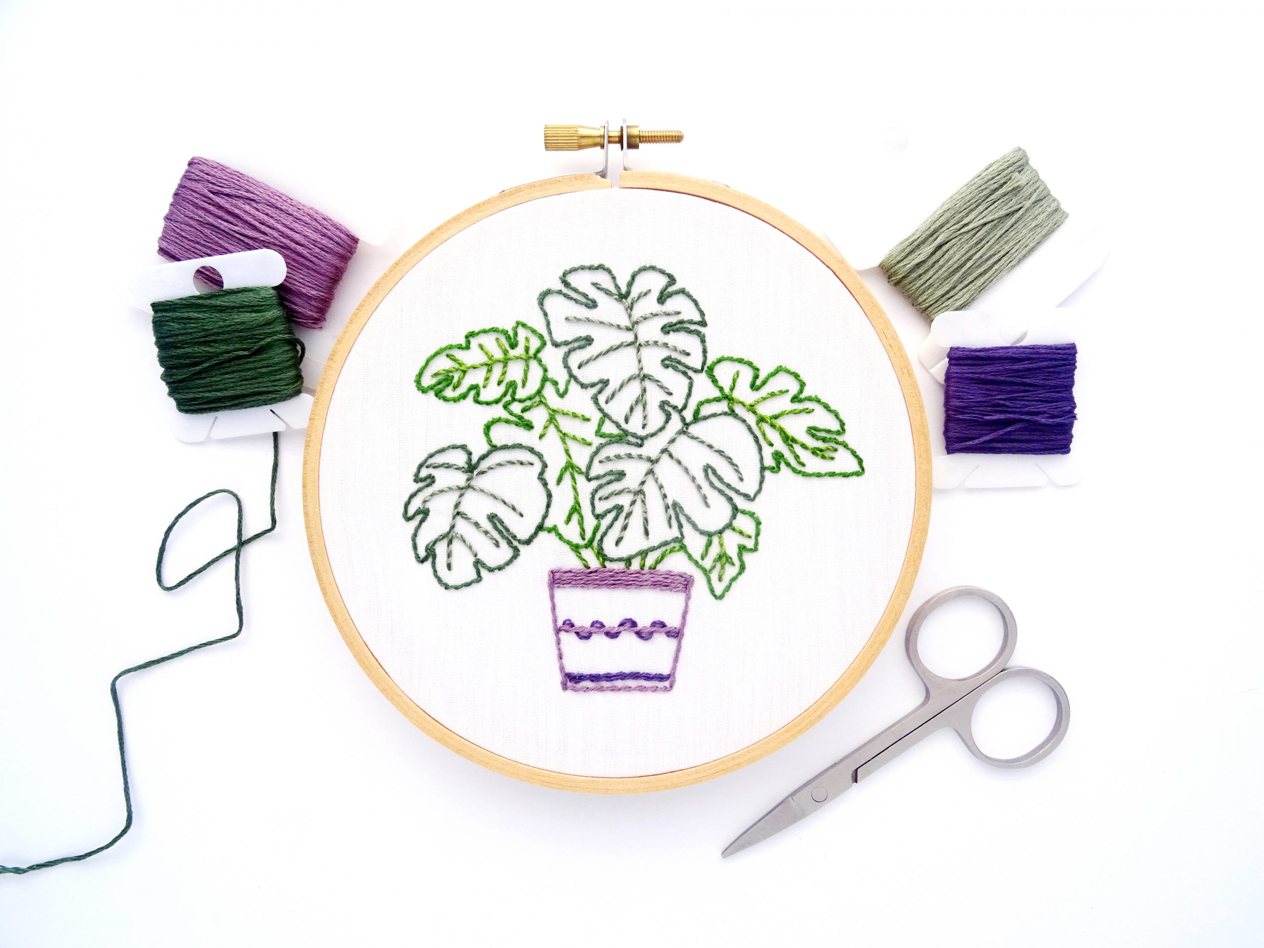 Free Philodendron Pattern