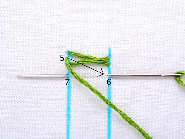 Basket Stitch Embroidery Tutorial