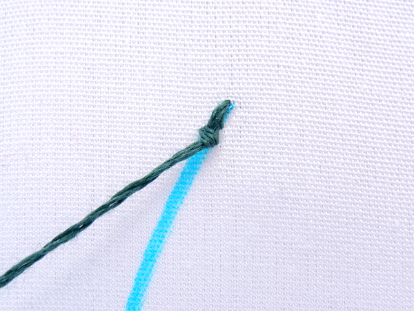 Coral Stitch Embroidery Tutorial