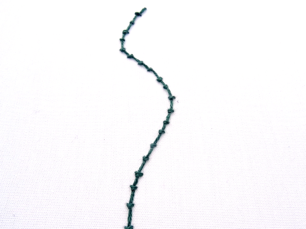 Coral Stitch Embroidery Tutorial