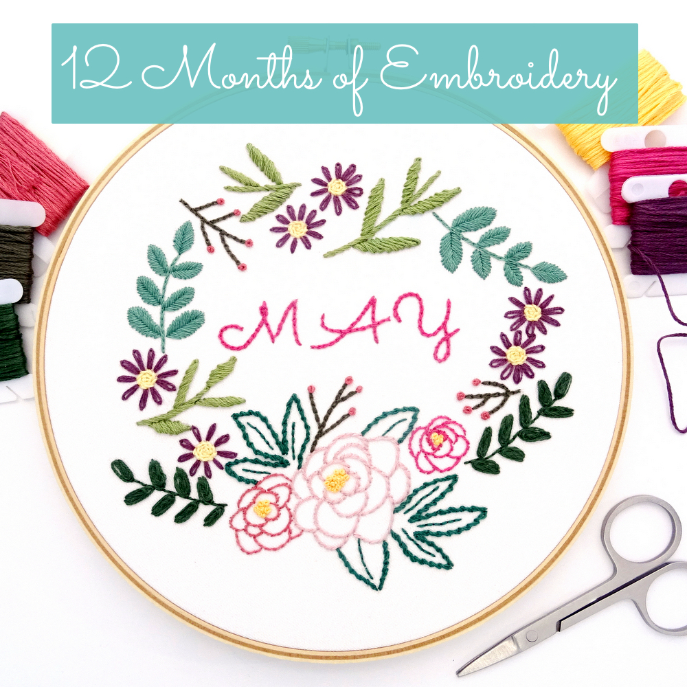 12 Months of Embroidery