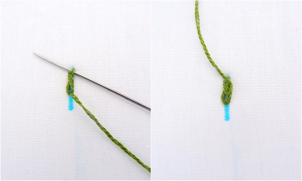 Oyster Stitch Embroidery Tutorial