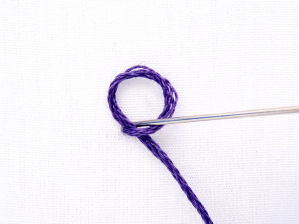 Peking Knot Stitch Tutorial