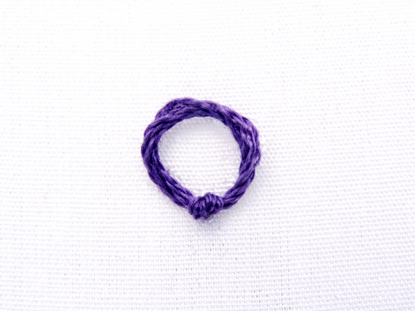 Peking Knot Stitch Tutorial