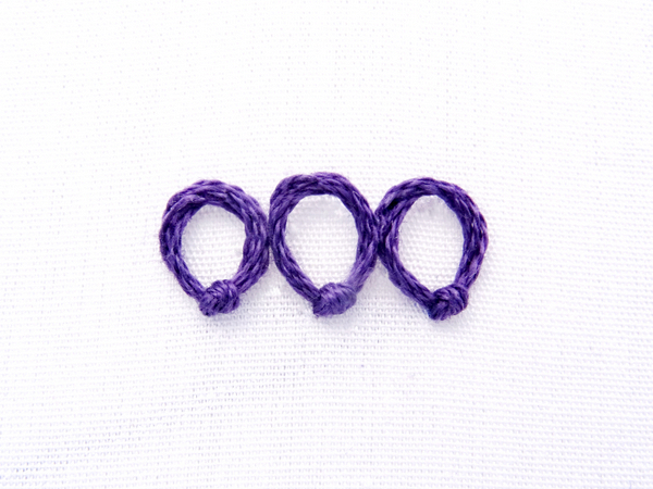 Peking Knot Stitch Tutorial