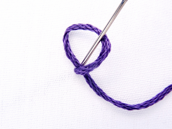 Peking Knot Stitch Tutorial