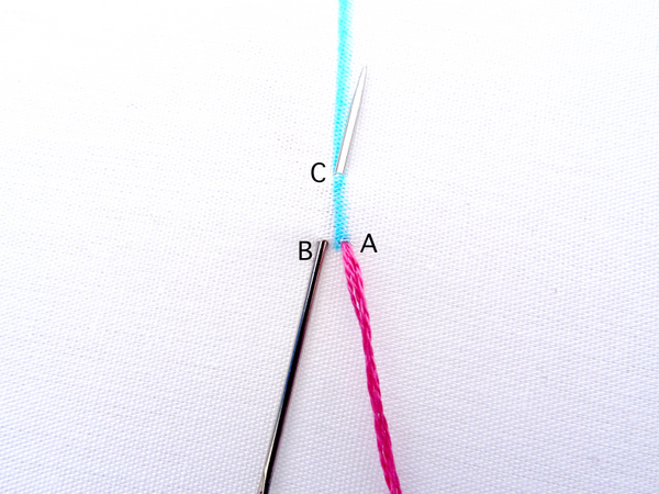 Twisted Chain Stitch Embroidery Tutorial