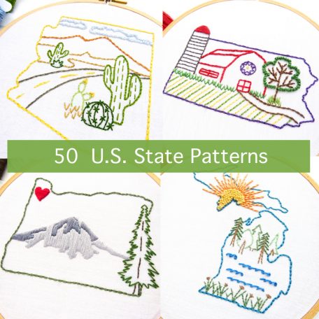 50 US State Patterns