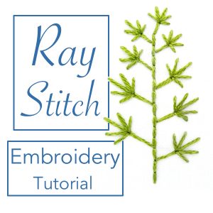 Ray Stitch Embroidery Tutorial