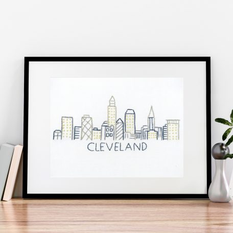 cleveland-city-skyline-hand-embroidery-pattern