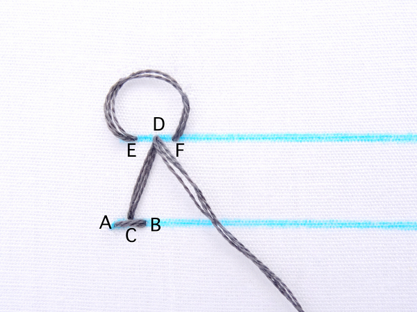 Chevron Stitch Embroidery Tutorial