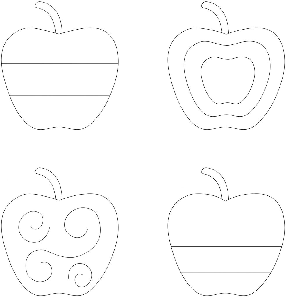 Apple Sampler Embroidery Pattern
