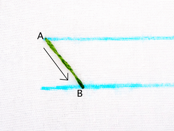 Herringbone Stitch Embroidery Tutorial