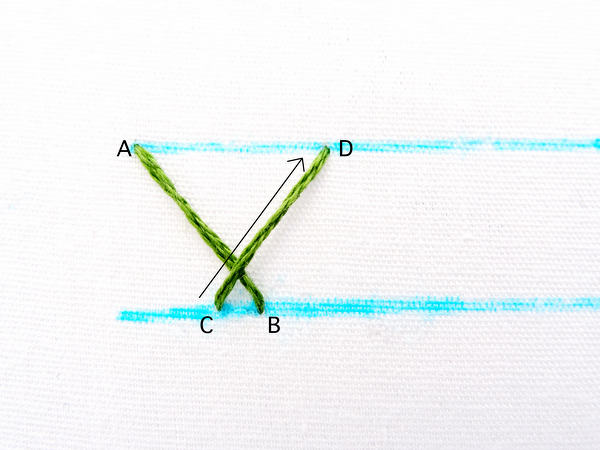 Herringbone Stitch Embroidery Tutorial