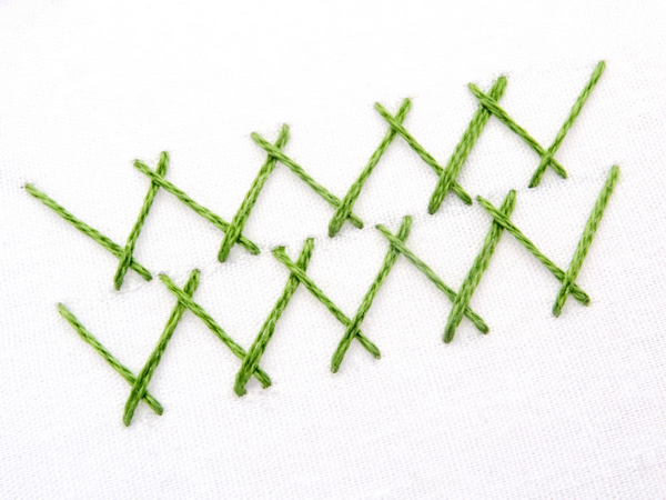 Herringbone Stitch Embroidery Tutorial