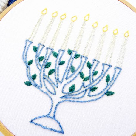 menorah-hand-embriodery-pattern