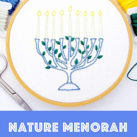 menorah-hand-embriodery-pattern