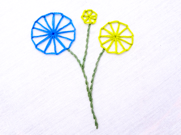 Pinwheel Flower
