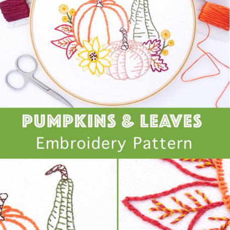 pumpkins-leaves-hand-embroidery-pattern