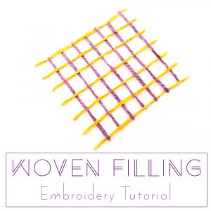 Woven Filling Stitch Tutorial