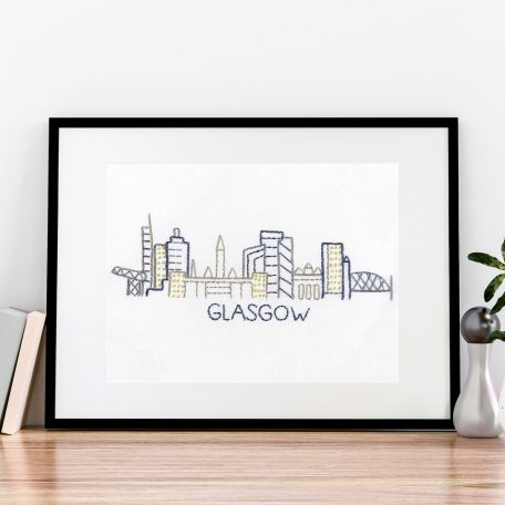 glasgow-city-skyline-hand-embroidery-pattern