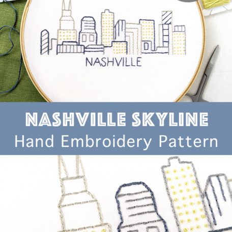 nashville-city-skyline-hand-embroidery-pattern