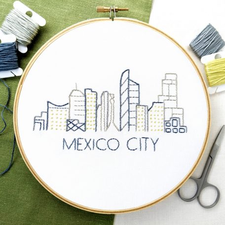 mexico-city-skyline-hand-embroidery-pattern