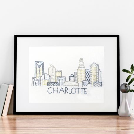 charlotte-city-skyline-hand-embroidery-pattern