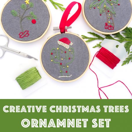 creative-christmas-tree-ornament-set-hand-embroidery-pattern