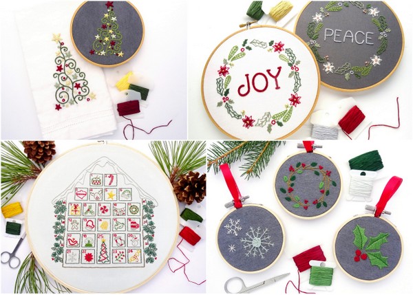 Wandering Threads Embroidery Holiday Patterns