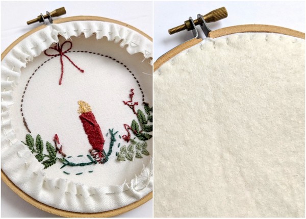 How to Finish Embroidery in The Hoop
