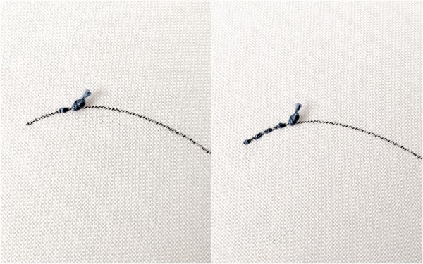 Start & End Embroidery Stitches with Anchor Stitches